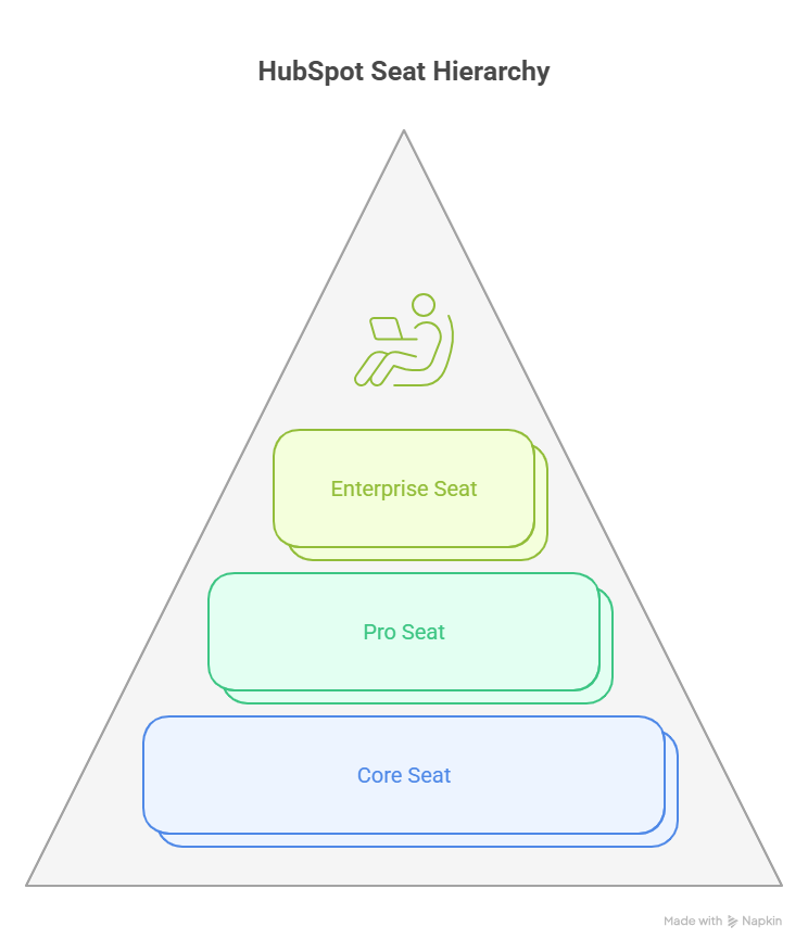 what is a core seat in hubspot