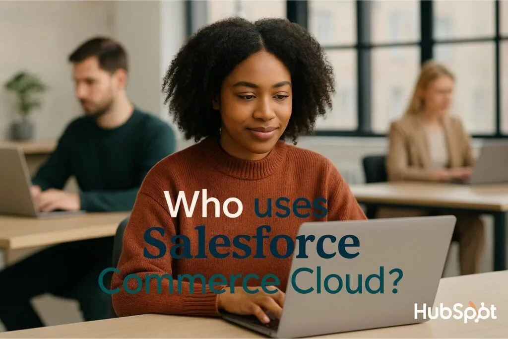 Who uses Salesforce Commerce Cloud