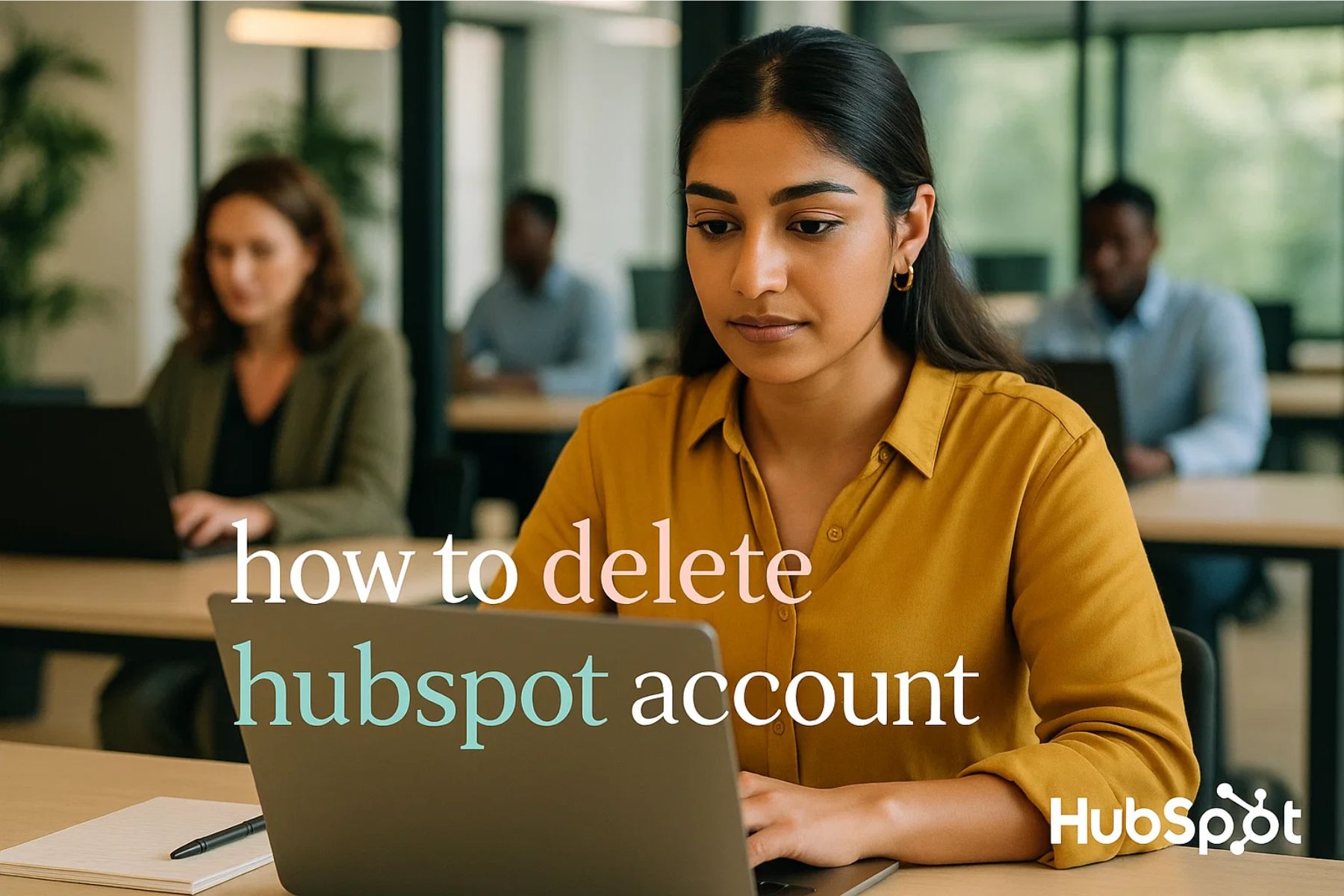 how to delete hubspot account