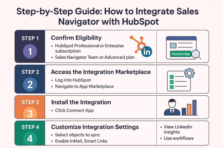 how to integrate linkedin sales navigator with hubspot