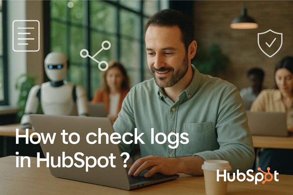 How to check logs in Hubspot