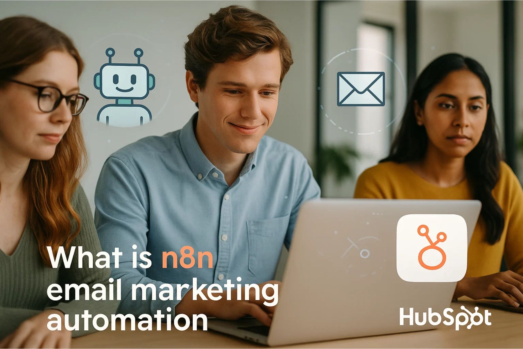 What is n8n email marketing automation