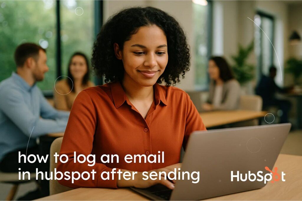 how to log an email in hubspot after sending