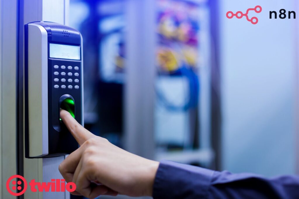 n8n, Twilio & Biometric Automation Power Password Resets
