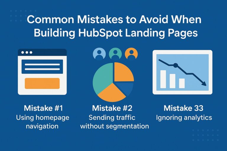 how to create a landing page template in hubspot