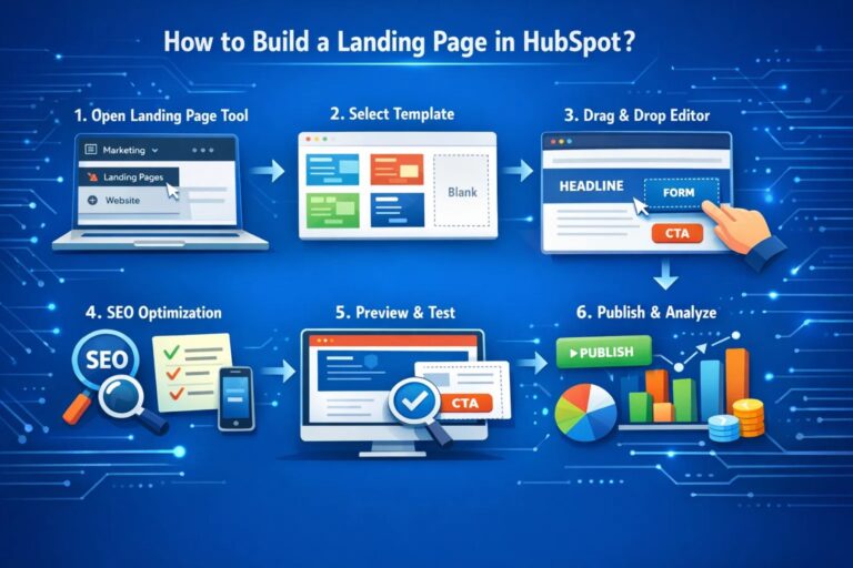 how to create a landing page template in hubspot