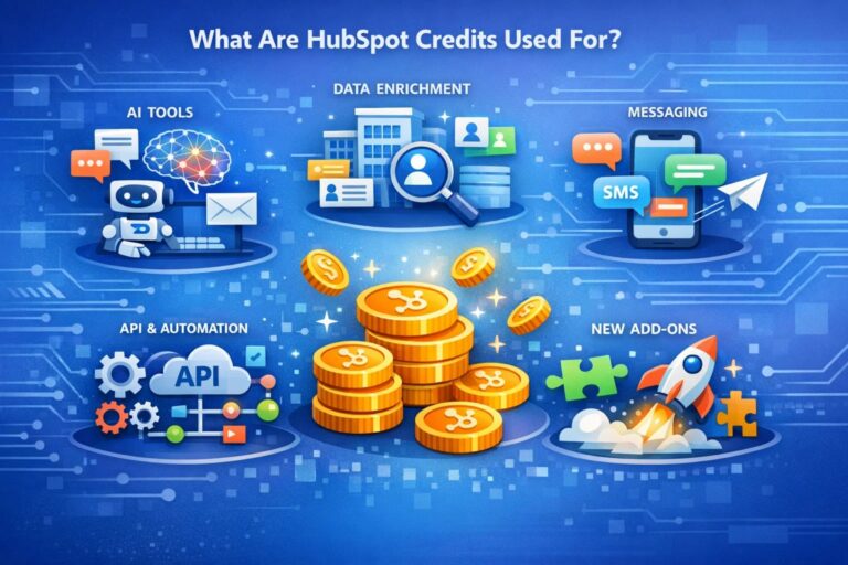 what are hubspot credits used for